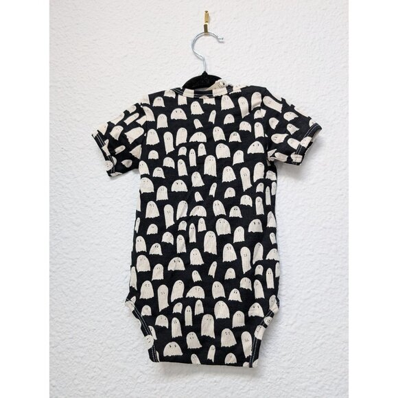 Kate Quinn Ghosts Short Sleeve Bodysuit Modal 6-12 Months - Picture 3 of 3
